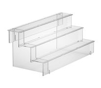 Горки подставки для витрин, Горки для витрин разборные, Карман информационный ПВХ подвесной две секции , предлагаем купить Горка разборная открытые полки в интернет-магазине Posmshop. Изготовление и продажа POS-материалов высокого качества. Индивидуальный